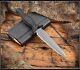 Rmj Tactical Raider Dagger Tungsten Cerakote Cpm-3v Blade Black G-10 Withsheath