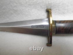Randall Made 13-6 or 10-6 Arkansas Toothpick Knife / Leather Sheath