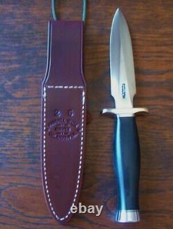 Randall Model 2-5 Ss Blk Fighting Stiletto Dagger New Knife Knives