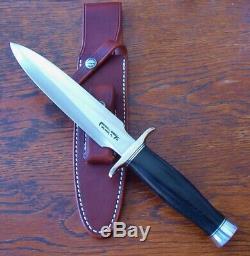 Randall Model 2-7 Ss Blk Fighting Stiletto Dagger New Knife Knives