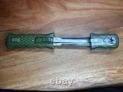 Rare Chinese PRC Police Fighting Knife Dagger Straight Blade and Serrated Blade