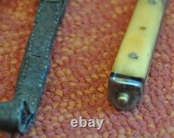 Rare Chinese War Combat Dagger, Knife Manchuria Shark skin