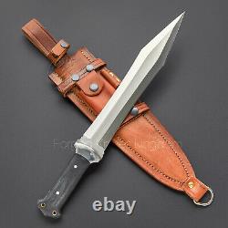 Rare! Handmade Full Tang Tactical Combat Nightstalker Short Sword Dagger Knife