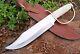 Rare Handmade Hunting Survival Dagger Survival Bowie Knife Bone Handle