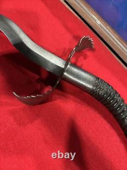 Rare Large Antique Kris Horn Dagger Africa Spain Spanish Navaja Fighting Knife
