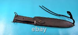 Rare Mint Blackjack Knife Dagger Tartan Dirk Japan Made + Sheath