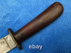 Rare Original Ww2 German Luftwaffe Puma Fighting Knife Boot Dagger And Scabbard