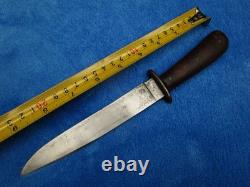 Rare Original Ww2 German Luftwaffe Puma Fighting Knife Boot Dagger And Scabbard