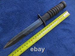 Rare Original Ww2 M3 Fighting Knife Rcc Blade Marked Dagger And Lf&c 1943 Sheath