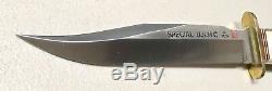 Rare! Vintage 1980 Special USMC Al Mar Fighting Dagger Knife Stag Sheath