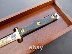 Rare Vintage EK Victory in Europe Fighting Knife Dagger