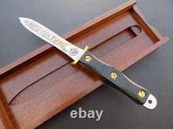 Rare Vintage EK Victory in Europe Fighting Knife Dagger