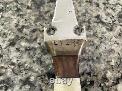 Rare Vintage LYZRD Handcrafted Custom Knife Dagger Stag/Antler Handle