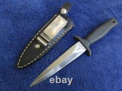 Rare Vintage Original Early Gerber Boot Dagger Mk1 Fighting Knife And Sheath