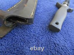 Rare Vintage Original Early Gerber Boot Dagger Mk1 Fighting Knife And Sheath