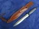 Rare Vintage Original Gerber Mk2 Dagger Fighting Knife And Sheath Made In 1974