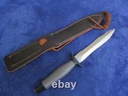 Rare Vintage Original Gerber Mk2 Dagger Fighting Knife And Sheath Made In 1974