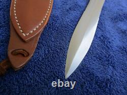 Rare Vintage Original Gerber Mk2 Dagger Fighting Knife And Sheath Made In 1974