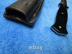 Rare Vintage Original Rigid Amigo Boot Micarta Dagger Fighting Knife And Sheath