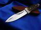 Rare Vintage Othello A G Russell 1977 Solingen Germany Sting Stag Knife & Sheath