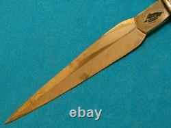 Rare Vintage Reyes Mexico Knife Bone Combat Fighting Dirk Dagger Stiletto Bowie