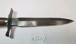 Rare WW1 French Army Bourgade Trench Knife Fighting Dagger