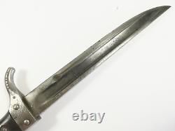 Rare WWI French Trench Knife Boot Combat Fighting Dagger BERTHIER Bayo Cut Down