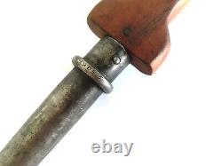 Rare WWI French Trench Knife Boot Combat Fighting Dagger COUTROT n°2 bis