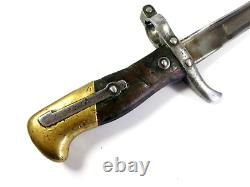 Rare WWI French Trench Knife Boot Combat Fighting Dagger GRAS Bayo Conversion