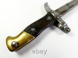 Rare WWI French Trench Knife Boot Combat Fighting Dagger GRAS Bayo Conversion