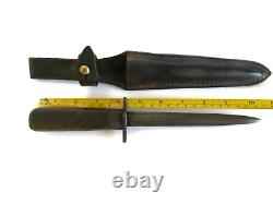 Rare WWI French Trench Knife Boot Combat Fighting Dagger Lt. Col. Coutrot? 7