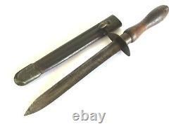 Rare WWI Italian ARDITI Trench Boot Fighting Knife Combat Dagger Second Model