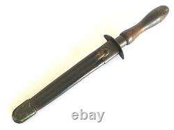 Rare WWI Italian ARDITI Trench Boot Fighting Knife Combat Dagger Second Model