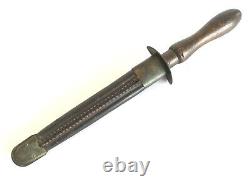 Rare WWI Italian ARDITI Trench Boot Fighting Knife Combat Dagger Second Model