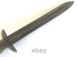 Rare WWI Italian ARDITI Trench Boot Fighting Knife Combat Dagger Second Model