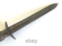 Rare WWI Italian ARDITI Trench Boot Fighting Knife Combat Dagger Second Model