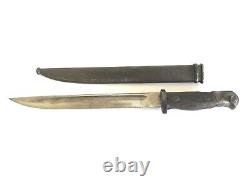 Rare WWII American Trench Boot Fighting Knife Dagger ARISAKA Bayo Cut Down