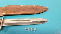 Rare WWII PAL Spear Point Variation Fighting Combat Knife Dagger + Sheath TR1308