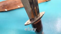 Rare WWII PAL Spear Point Variation Fighting Combat Knife Dagger + Sheath TR1308