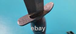 Rare WWII US Military K. I. Kinfolks M3 Fighting Knife Dagger + Scabbard