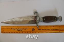 Rare WWII WW2 Chinese Dagger Youth Leader Fighting Knife with Sheath (9)