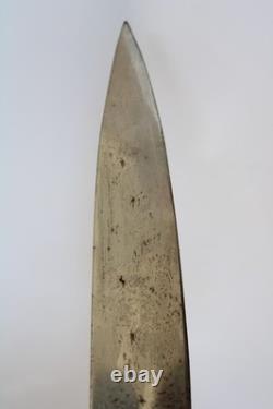 Rare WWII WW2 Chinese Dagger Youth Leader Fighting Knife with Sheath (9)