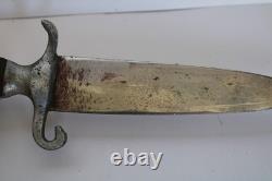 Rare WWII WW2 Chinese Dagger Youth Leader Fighting Knife with Sheath (9)