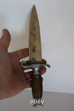 Rare WWII WW2 Chinese Dagger Youth Leader Fighting Knife with Sheath (9)