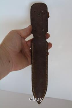 Rare WWII WW2 Chinese Dagger Youth Leader Fighting Knife with Sheath (9)
