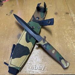 Rare/discontinued Gerber Camouflage Guardian II Fixed Blade Knife