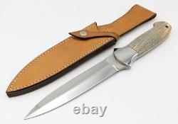 Ray Cover Custom Giraffe Fighter Dagger Knife