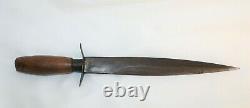 Revolutionary Civil War 1812 18th Century Arkansas Toothpick Dagger Knife