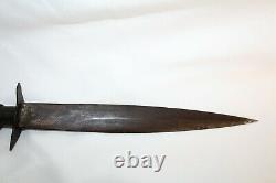 Revolutionary Civil War 1812 18th Century Arkansas Toothpick Dagger Knife