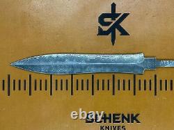 Roman Dagger Damascus High Carbon Steel Knife Blade Blank Billet 30